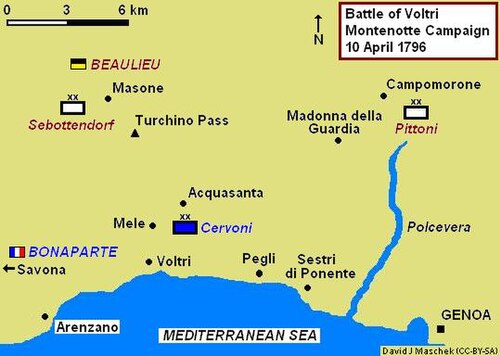 1796 - Campagne d'Italie de Bonaparte