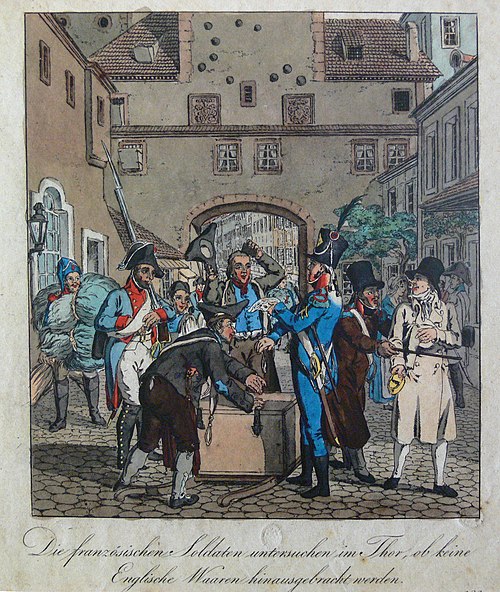1806 - Blocus continental