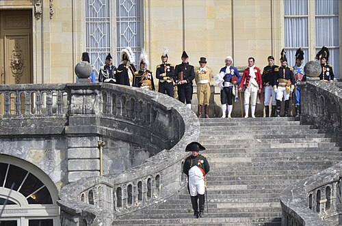 1814 - Première abdication de Napoléon à Fontainebleau