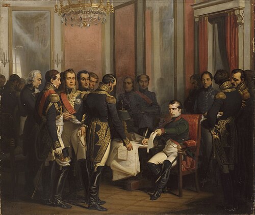 1814 - Première abdication de Napoléon à Fontainebleau