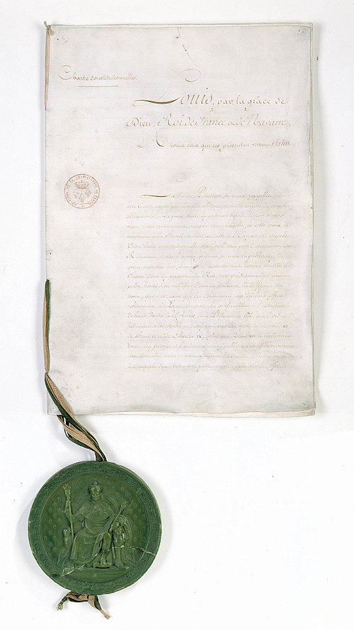 4 juin 1814 - Charte constitutionnelle de 1814