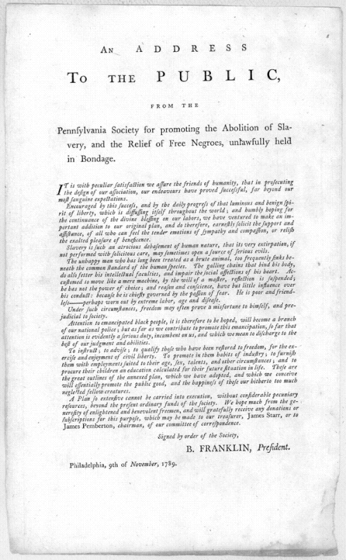 1848 - Abolition de l'esclavage