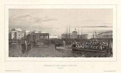 1849 - Expédition de Rome