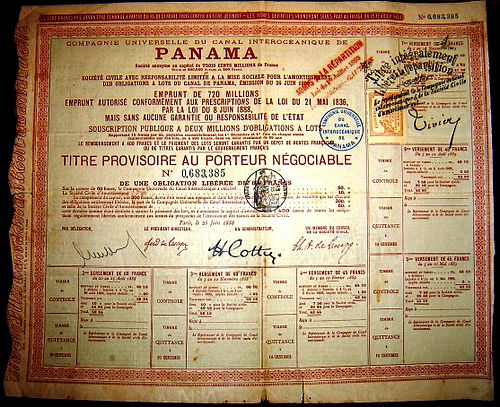 1892 - Scandale de Panama