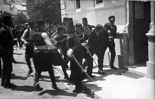 1914 - Assassinat de l'archiduc François-Ferdinand