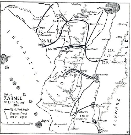 1914 - Bataille des frontières