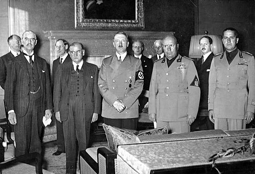 30 sept. 1938 - Accords de Munich