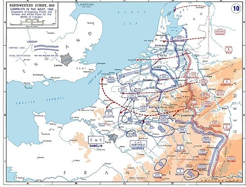 10 mai 1940 - Traversée des Ardennes