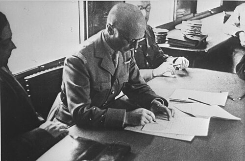 22 juin 1940 - Armistice de Pétain