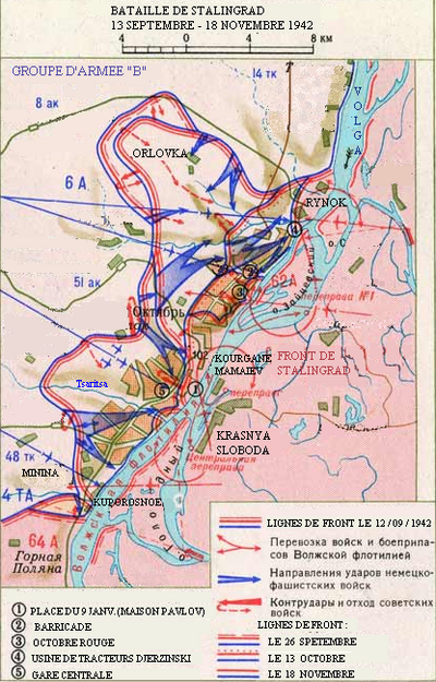 1942 - Bataille de Stalingrad