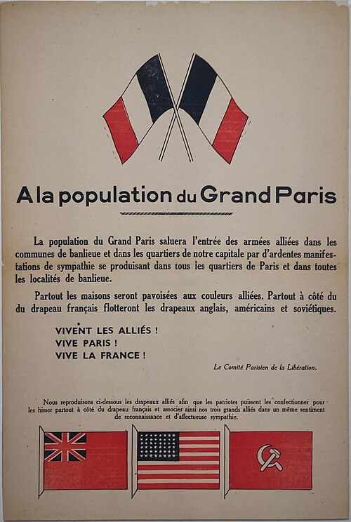 25 août 1944 - Libération de Paris