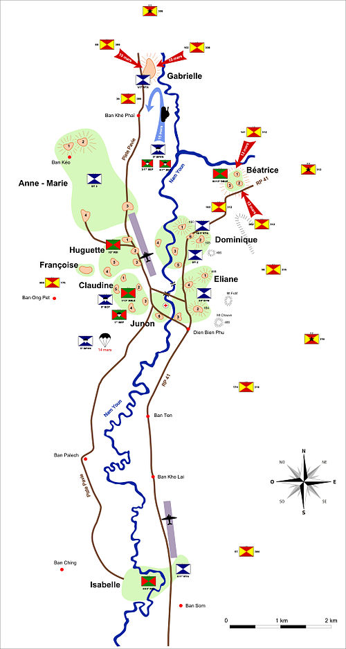 7 mai 1954 - Défaite de Diên Biên Phu