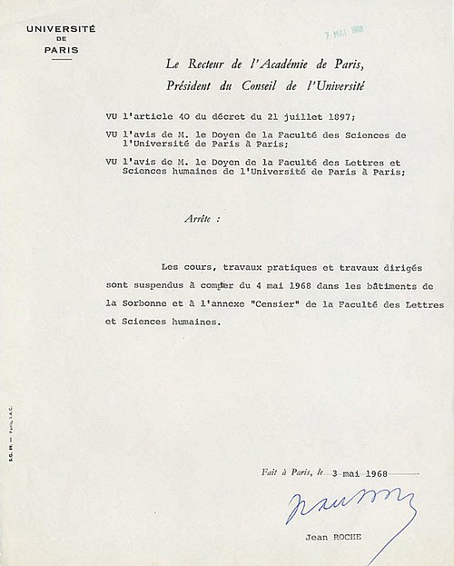 1968 - Mai 68