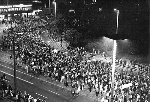 9 nov. 1989 - Chute du mur de Berlin