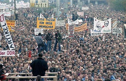 9 nov. 1989 - Chute du mur de Berlin