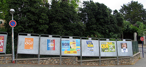 29 mai 2005 - Référendum français sur le traité établissant une Constitution pour l'Europe