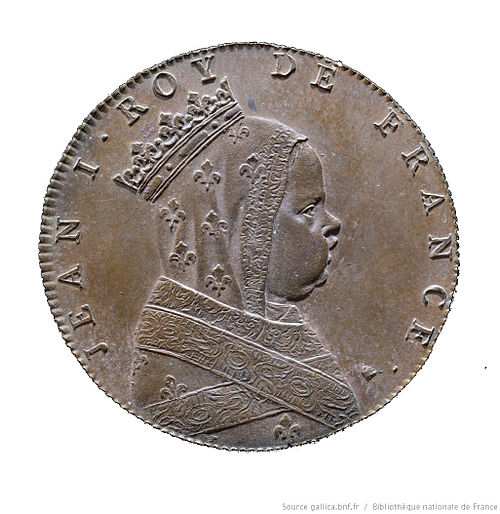 15 nov. 1316 - Jean Ier le Posthume - Règne (1316)