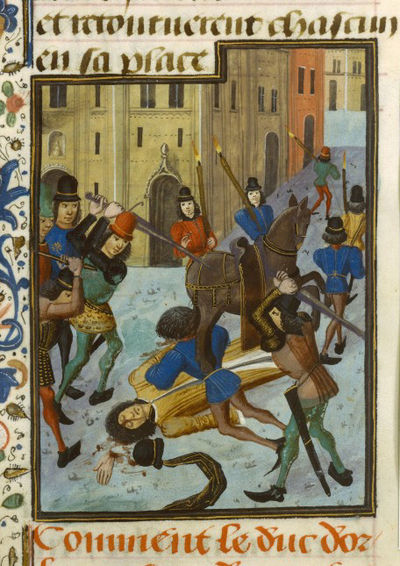 1407 - Assassinat de Louis d'Orléans