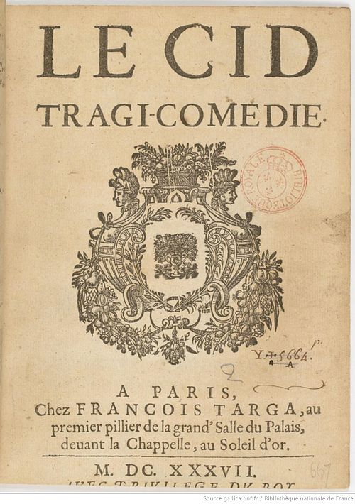 1637 - Corneille - Le Cid
