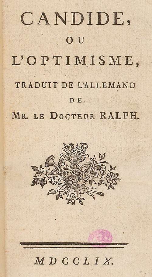 1759 - Voltaire - Candide
