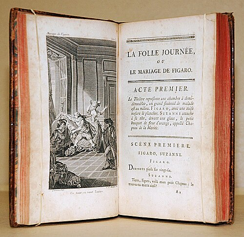 1784 - Beaumarchais - Mariage de Figaro