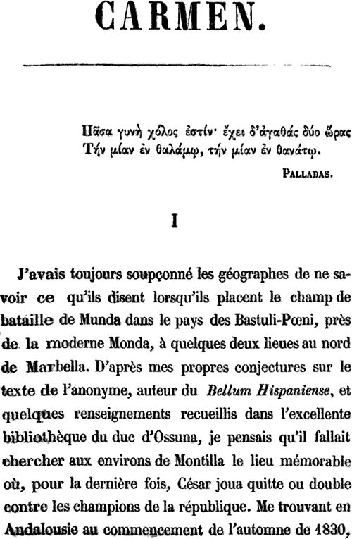 1845 - Mérimée - Carmen