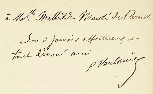 1866 - Verlaine - Poèmes saturniens