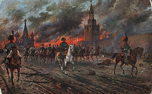 1812 - Incendie de Moscou