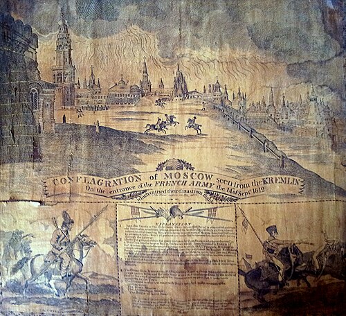 1812 - Incendie de Moscou