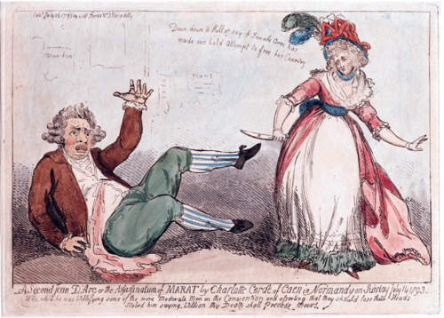 13 juil. 1793 - Assassinat de Marat