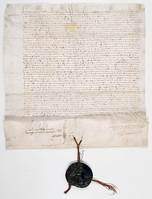 23 août 1532 - Union du duché de Bretagne à la couronne de France