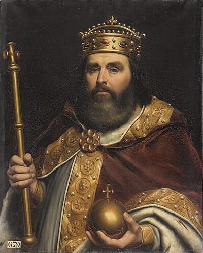 881 - Charles III le Gros - Règne (881-887)