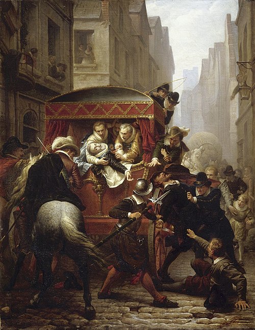 1610 - Assassinat d'Henri IV par Ravaillac