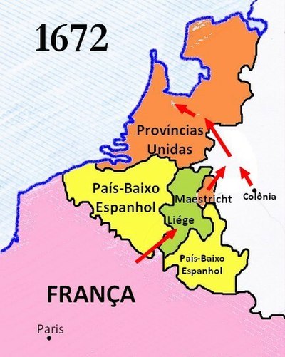 1672 - Guerre de Hollande