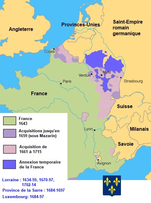 1681 - Politique des Réunions