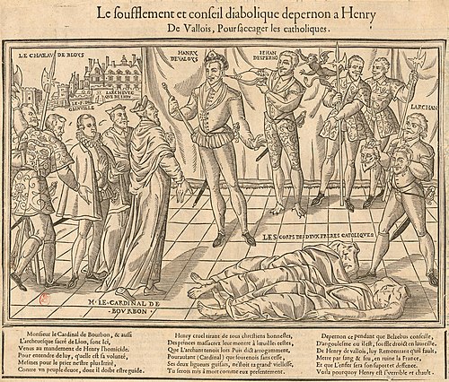 23 déc. 1588 - Assassinat du duc de Guise