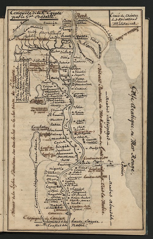 1798 - Campagne d'Egypte de Bonaparte