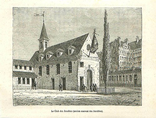 12 nov. 1794 - Fermeture du club des jacobins