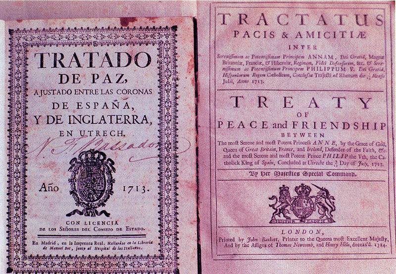 11 avr. 1713 - Traités d'Utrecht