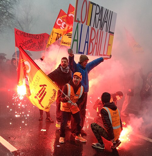 31 mars 2016 - Mouvement social contre la loi Travail en France de 2016
