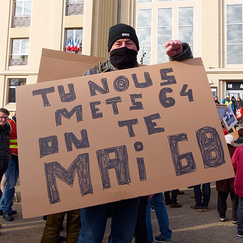 7 mars 2023 - Mouvement social contre la réforme des retraites en France de 2023